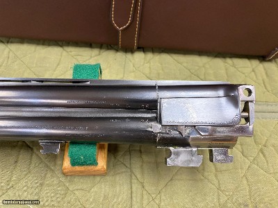 Krieghoff ULM Live Pigeon Gun 12Ga 30'' Side Lock Leather Takedown Case by Thomas Ferney & Co - Image 16 of 25