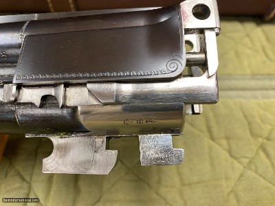 Krieghoff ULM Live Pigeon Gun 12Ga 30'' Side Lock Leather Takedown Case by Thomas Ferney & Co - Image 17 of 25