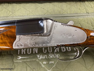 Krieghoff ULM Live Pigeon Gun 12Ga 30'' Side Lock Leather Takedown Case by Thomas Ferney & Co - Image 10 of 25