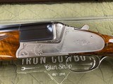 Krieghoff ULM Live Pigeon Gun 12Ga 30'' Side Lock Leather Takedown Case by Thomas Ferney & Co - 10 of 25