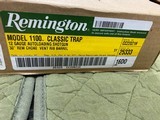 NIB Remington 1100 Classic Trap Knock Out Wood 12GA 30'' - 13 of 16