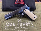 Alchemy Custom Weaponry Prime Charcoal Blue 45ACP
High Polish Blue PVD Small Parts American Holly Grips
Heritage-Level Finish!!! - 2 of 7