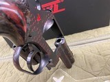 *Limited Edition* Korth Adrenaline 357 MAG #007 Full Surface Engraving w/Deep-etched Hexagonal Pattern Hand Painted - 11 of 13