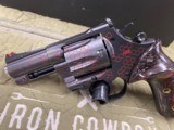 *Limited Edition* Korth Adrenaline 357 MAG #007 Full Surface Engraving w/Deep-etched Hexagonal Pattern Hand Painted - 9 of 13