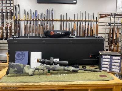 Gunwerks Magnus Rifle System Chambered in 7mm PRC Roller Case TI Action Revic Scope & Ammo