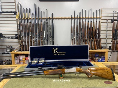Krieghoff K80 Pro Sporter 12GA 32'' Cased Ti Chokes Excellent Condition!!!