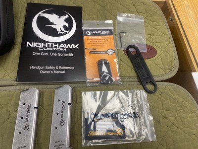 Nighthawk Custom GRP Gov't 1911 45 ACP w/Options *In Stock* - Image 12 of 13