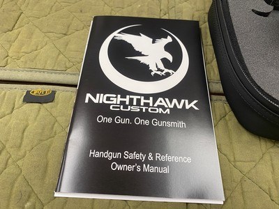 Nighthawk Custom Shadowhawk GOVT 9mm IOS CUT Trijicon RMNR SRO w/options *In Stock* - Image 10 of 10