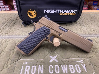 Nighthawk Custom Shadowhawk GOVT 9mm IOS CUT Trijicon RMNR SRO w/options *In Stock* - Image 3 of 10