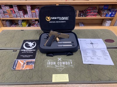 Nighthawk Custom Shadowhawk GOVT 9mm IOS CUT Trijicon RMNR SRO w/options *In Stock* - Image 7 of 10
