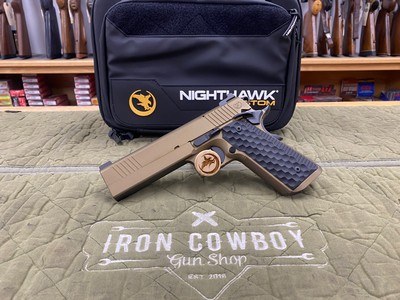 Nighthawk Custom Shadowhawk GOVT 9mm IOS CUT Trijicon RMNR SRO w/options *In Stock* - Image 1 of 10