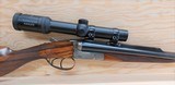 Lebeau Courally double rifle 9,x74mmR Original looks like new serial no. 44918 - 5 of 8