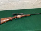 Hartmann & Weiss Bolt action rifle 416 Rigby Heinz Funk engraved working gun looks like NEW - 1 of 7