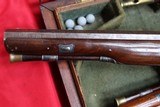 Original Cased set of Dueling Pistols Made by Lane in Brighton, England- NICE!!!!! - 7 of 15