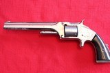 S&W #2 Army with very rare period shoulder stock.. - 8 of 14