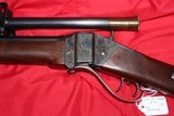 Shiloh Sharps Model 1874 .45-70
with 30" Barrel and full length Malcolm Scope- MINT!!!!! - 1 of 15