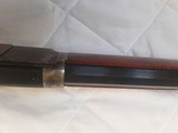 Uberti Winchester 1873 38-40 MINT as NEW! Full Octagon Half Mag TANG SIGHT W/ GLOBE - 10 of 15