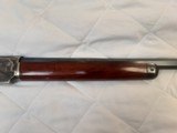 Uberti Winchester 1873 38-40 MINT as NEW! Full Octagon Half Mag TANG SIGHT W/ GLOBE - 4 of 15