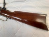 Uberti Winchester 1873 38-40 MINT as NEW! Full Octagon Half Mag TANG SIGHT W/ GLOBE - 7 of 15