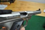 Clark Custom Guns Ruger MKIII 22LR Pistol, 5.5"
Fluted Barrel Stainless Steel - NIB - 6 of 12