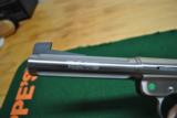 Clark Custom Guns Ruger MKIII 22LR Pistol, 5.5"
Fluted Barrel Stainless Steel - NIB - 4 of 12