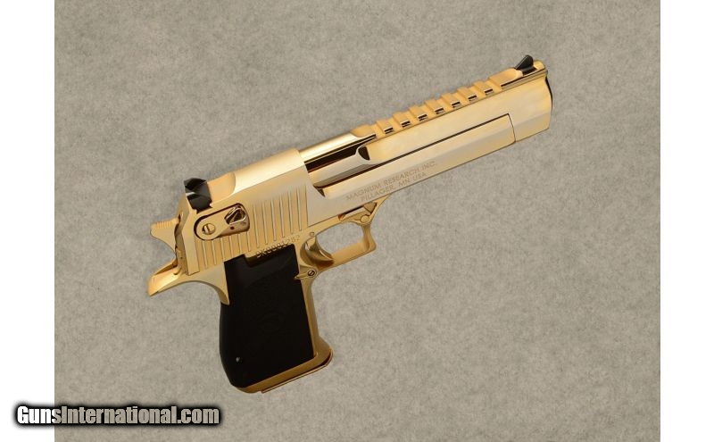 Desert Eagle Mark Xix 24k Gold 50 Action Express