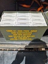 220 rds Mk248 Mod 1 300 Win Mag