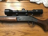 New England handi rifle 7 x 57 mauser - 1 of 4