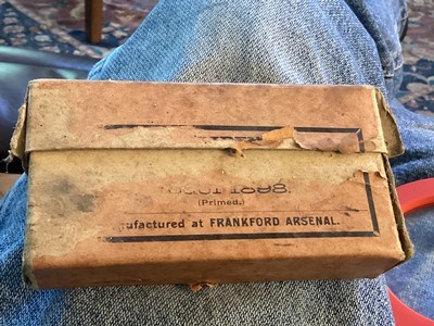 1898 Frankford Arsenal brass - Image 1 of 4