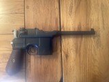 Mauser 9 mm broom handle pistol - Image 2 of 4