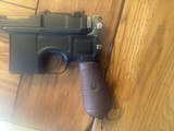 Mauser 9 mm broom handle pistol - Image 4 of 4