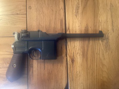 Mauser 9 mm broom handle pistol - Image 2 of 4