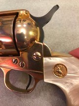 Colt SAA .38 Special Gold Plated 1st Gen - 8 of 15
