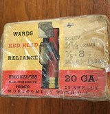 Ward's Red Head Shot Shells Full Box of 25 20 ga. - 2 of 2