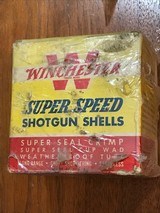 Full Box Wincheseter Super Speed 20 ga shells - Vintage - 1 of 2