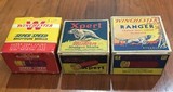Lot of 3 Boxes of Vintage Shotgun Shells Western Expert, Winchester Super Speed and Winchester Ranger 12 and 16 ga - 1 of 8
