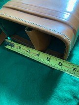 Small Take Down Leather Gun case - 6 of 8