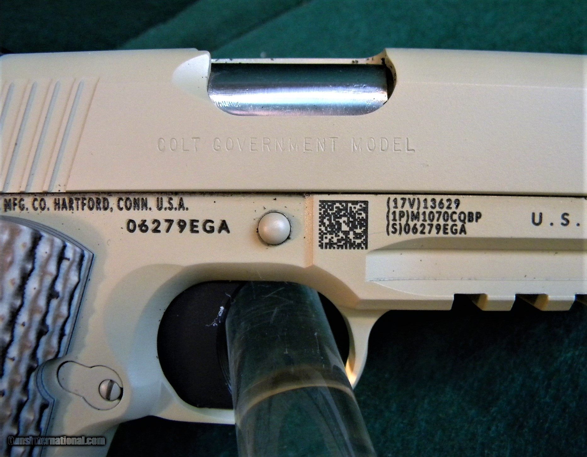 東京マルイ　COLT GOVERNMENT USMC RARE COLT 1911 USMC PRE-PRODUCTION DUTY ISSUE, A COLT 1911