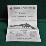 Smith & Wesson K22 Masterpiece Revolver
Model # 17-2 - 6 of 9
