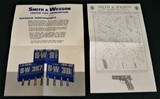 Smith & Wesson Model 39-2, with box, papers, and factory letter - 11 of 13