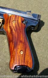 RUGER MK II 18k Gold Scrollwork, Single Digit Serial # Custom Grips - AMAZING - 15 of 15