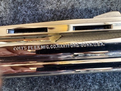 Colt Diamondback 38 special 4 inch Nickelvintage 1976 - Image 5 of 5