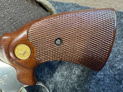 Colt Diamondback 38 special 4 inch Nickelvintage 1976 - Image 3 of 5