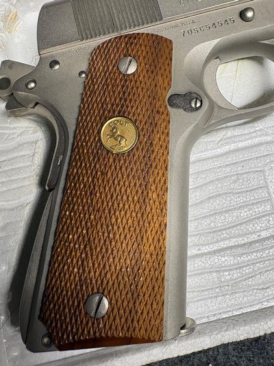 Colt Satin Nickel Combat Commander Vintage 1977 .45acp - Image 14 of 15