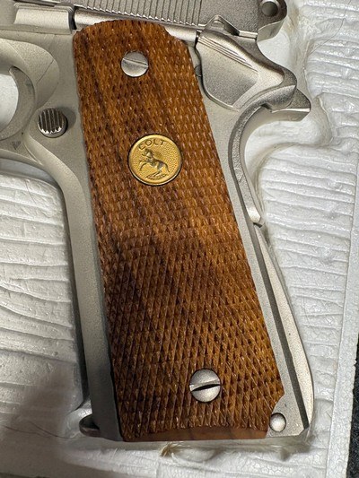 Colt Satin Nickel Combat Commander Vintage 1977 .45acp - Image 15 of 15