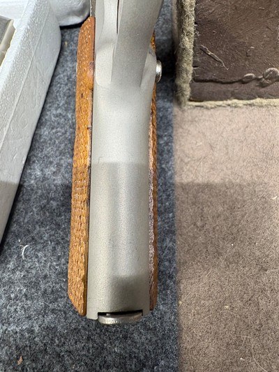 Colt Satin Nickel Combat Commander Vintage 1977 .45acp - Image 12 of 15