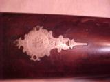 Rare and Fine E.W. Cook Rotating breech Rifle / Shotgun, Engraved, Silver Patchbox - 3 of 5