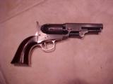 Exc. Colt '49 Pocket Revolver, Near Mint. 95% Blue, >90% Case, Burl Walnut Grips,100%Scene - 2 of 6