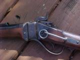 Excellent Sharps 1863 Civil War Carbine, Blue, Vivid Case Colors, Fine Wood - 4 of 6