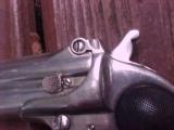 Superb Remington Double Deringer, Factory Lanyard Loop, Nickel, Fine Grips - 4 of 4